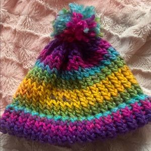 colorful hat for a little girl abt ages 4-6